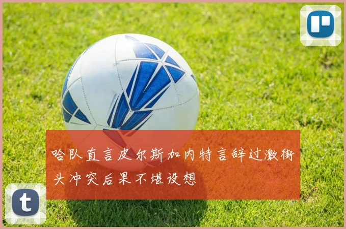 哈队直言皮尔斯加内特言辞过激街头冲突后果不堪设想